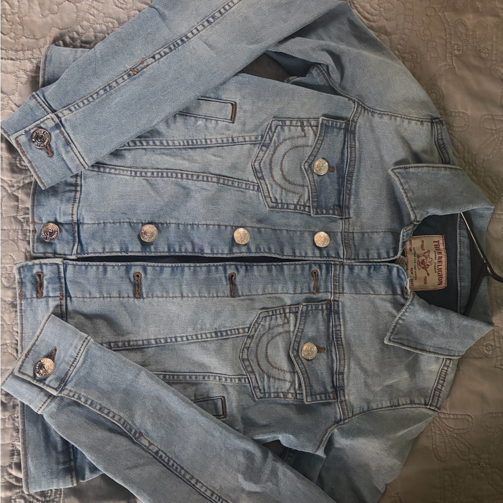 True Religion Classic Blue Denim Jacket